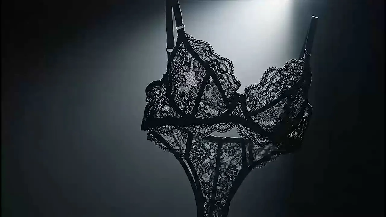 Kinky Party Outfit Black Lace